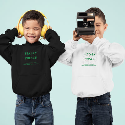 Vegan Prince Kids Hoodie