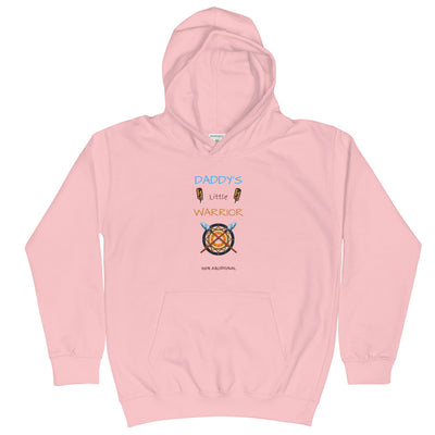 Daddy's Little Warrior Kids Hoodie