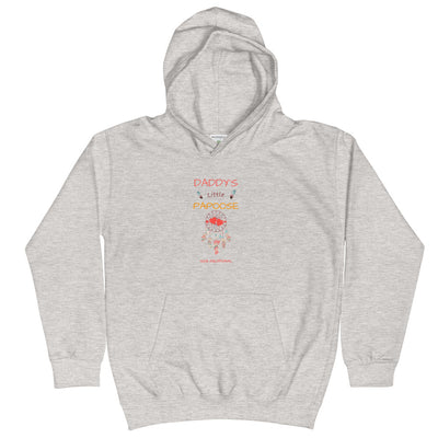 Daddy's Little Papoose Kids Hoodie