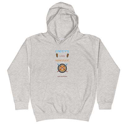 Daddy's Little Warrior Kids Hoodie