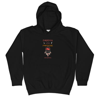 Daddy's Little Papoose Kids Hoodie