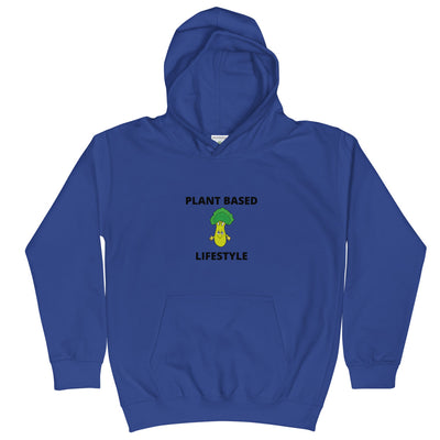 Plant Based Lifestyle Kids Hoodie