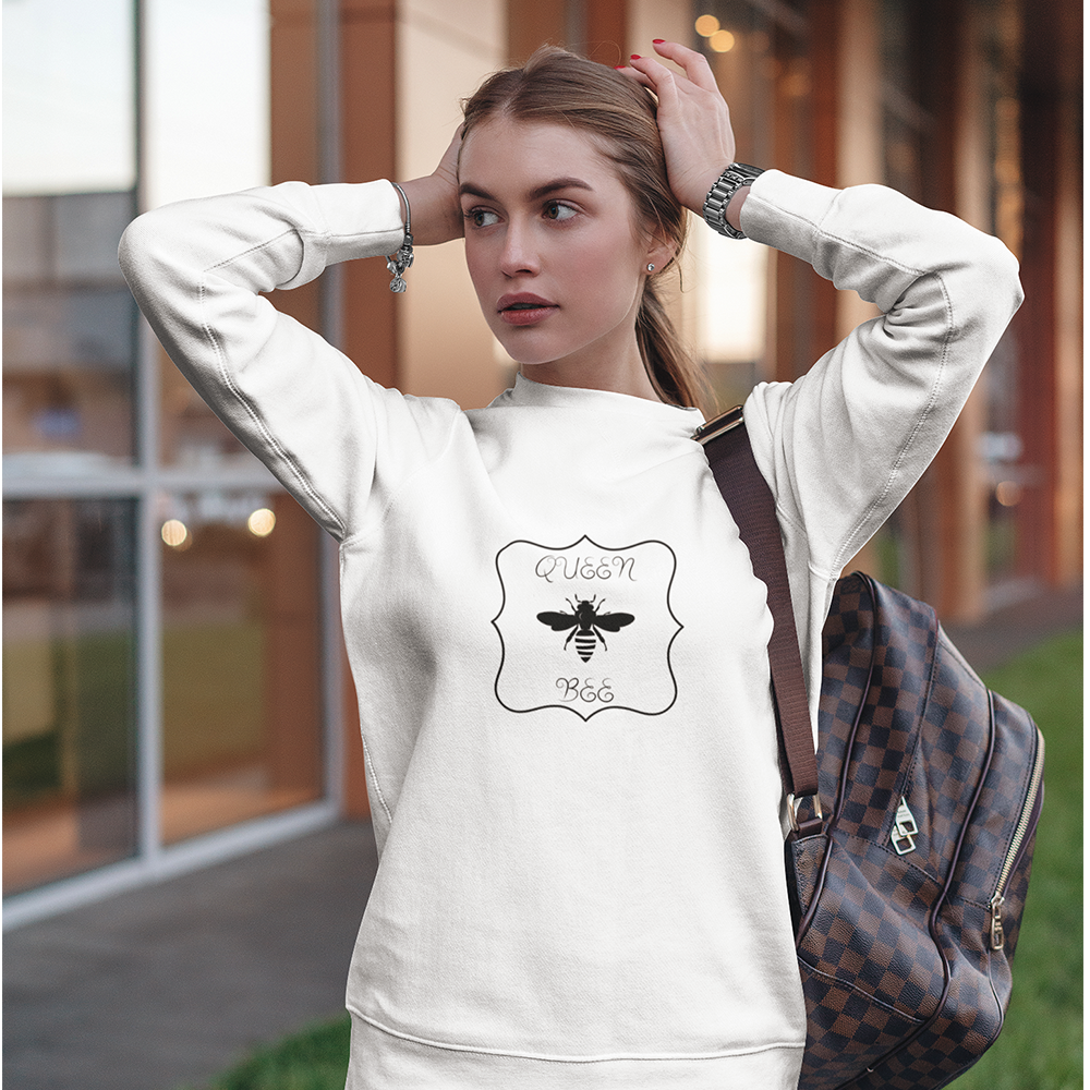 Queen Bee Sweatshirt BOOM CULTURE APPAREL