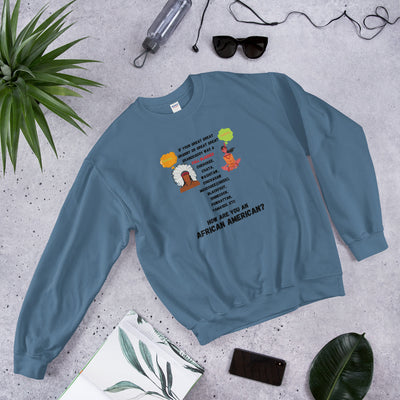 How Are You African American Unisex Sweatshirt - BOOM CULTURE APPAREL