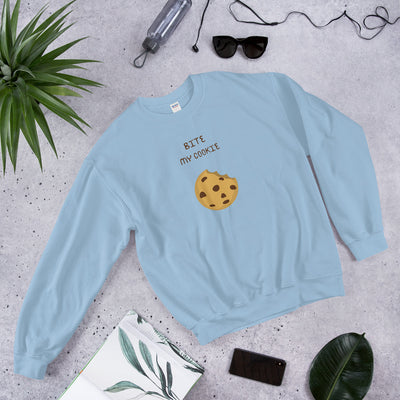 Bite My Cookie Sweatshirt - BOOM CULTURE APPAREL