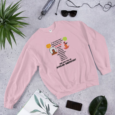 How Are You African American Unisex Sweatshirt - BOOM CULTURE APPAREL