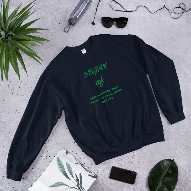 Vegan AF Unisex Sweatshirt