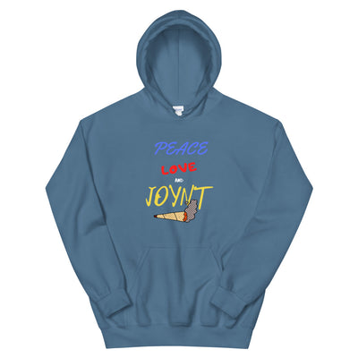 Peace, Love, Joint Unisex Hoodie - BOOM CULTURE APPAREL