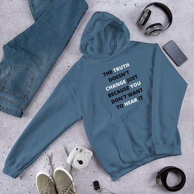 The Truth Doesn't Change Unisex Hoodie - BOOM CULTURE APPAREL