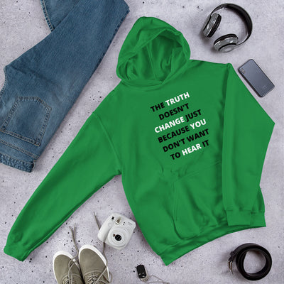 The Truth Doesn't Change Unisex Hoodie - BOOM CULTURE APPAREL