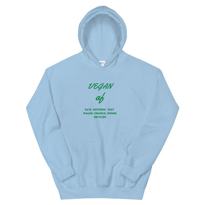 Vegan Af Unisex Hoodie - BOOM CULTURE APPAREL