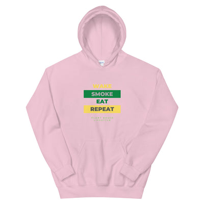 Wake Smoke Eat Unisex Hoodie - BOOM CULTURE APPAREL