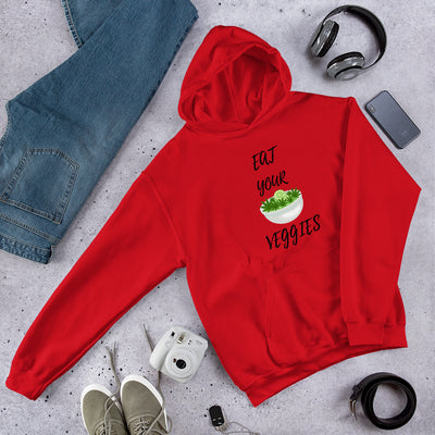 Eat Your Veggies Unisex Hoodie - BOOM CULTURE APPAREL