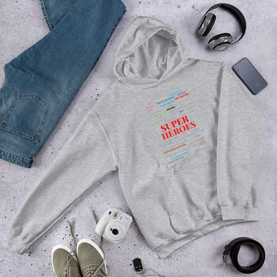 Heroes Unisex Hoodie - BOOM CULTURE APPAREL