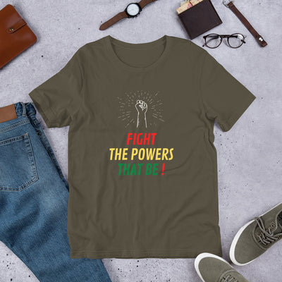 Fight The Powers Unisex T-Shirt - BOOM CULTURE APPAREL