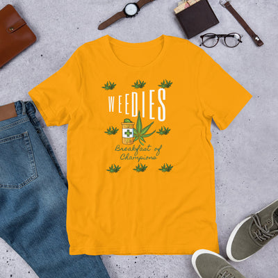 Weedies Green Unisex T-Shirt - BOOM CULTURE APPAREL