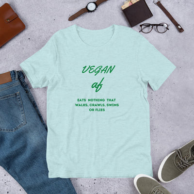 Vegan AF Unisex T-Shirt - BOOM CULTURE APPAREL