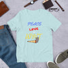 Peace, Love, Joint Unisex T-Shirt - BOOM CULTURE APPAREL