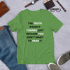 The Truth Doesn't Change Unisex T-Shirt - BOOM CULTURE APPAREL