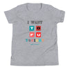 I Want TOFU T-Shirt - BOOM CULTURE APPAREL