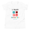 I Want TOFU T-Shirt - BOOM CULTURE APPAREL